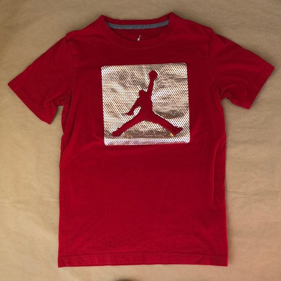 Jordan Other - Boys’ Jordan Red T-Shirt Size L